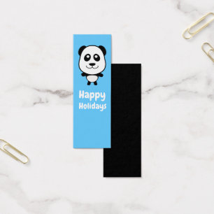 Cute Cartoon Panda Bookmark