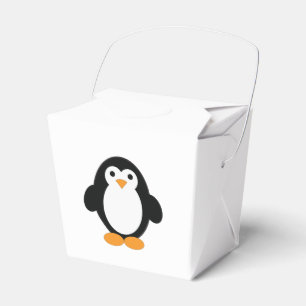 Cute Cartoon Penguin Favour Box