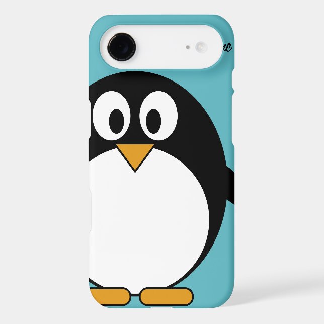 Cute Cartoon Penguin - iPhone 5 Case-Mate iPhone Case (Back)