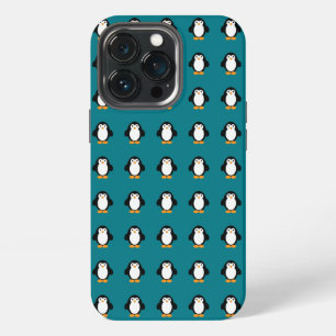 Cute Cartoon Penguin iPhone 13 Pro Case