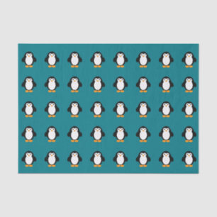 Cute Cartoon Penguin Tissue Paper