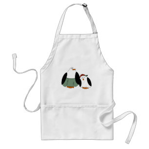 Cute Cartoon Penguins Standard Apron