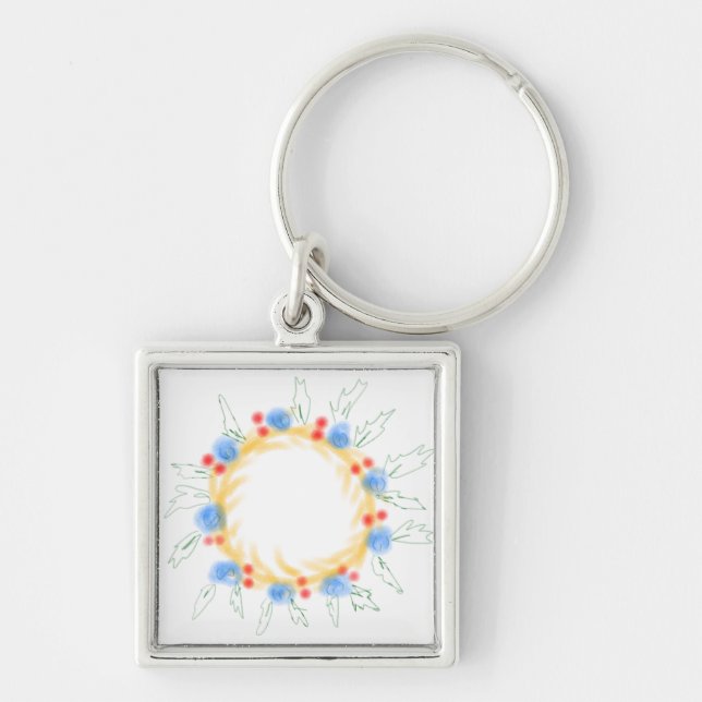 CUTE CARTOON PINK GENONE KEY RING (Front)