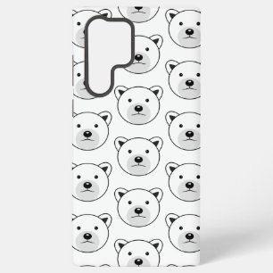 Cute Cartoon Polar Bear Samsung Galaxy Case