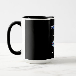 Cute Cartoon Police Vehicles Mug