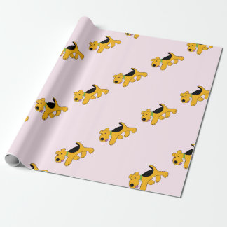 Cute Cartoon Puppy Dog Wrapping Paper