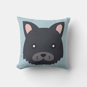 Cute Cartoon Puppy Face Cushion
