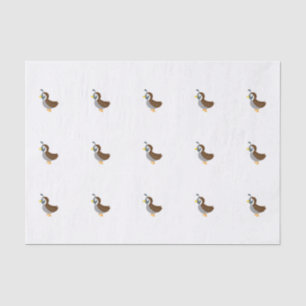 Cute Cartoon Quail Tissue Paper