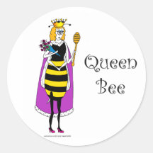 Cute cartoon Queen Bee