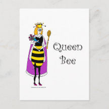 Cute cartoon Queen Bee