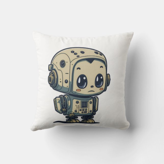 cute cartoon robot cushion (Back)