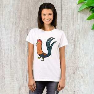 Cute Cartoon Rooster T-Shirt