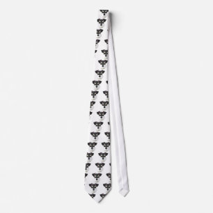 Cute Cartoon Schnauzer! Tie