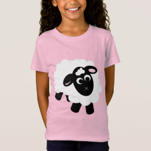 Cute Cartoon Sheep T-Shirt