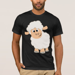 Cute Cartoon Sheep T-Shirt