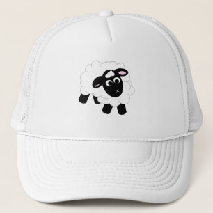 Cute Cartoon Sheep Trucker Hat