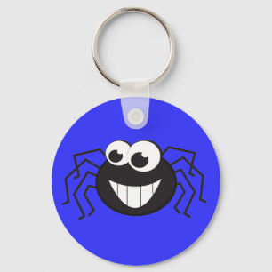 Cute Cartoon Spider Key Ring