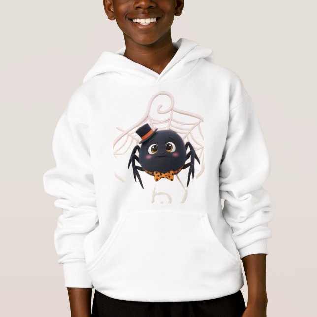 Cute Cartoon Spider with Top Hat (Front)