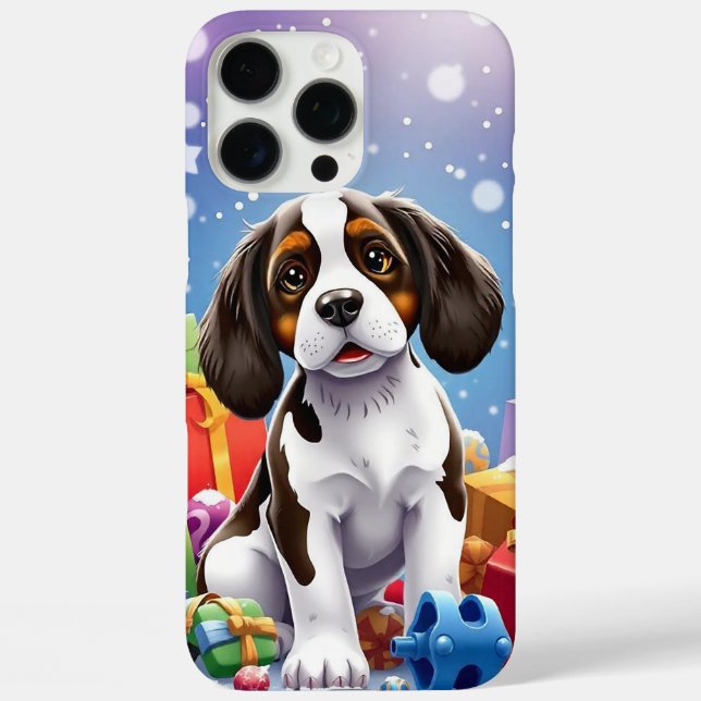 Cute, cartoon-style puppy Case-Mate iPhone case (Back)