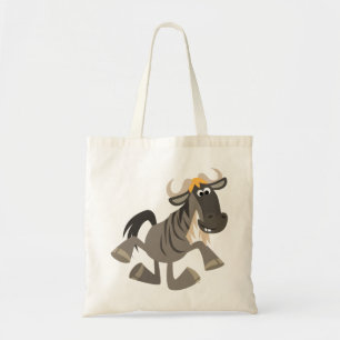 Cute Cartoon Tap Dancing Wildebeest Bag