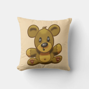 Cute Cartoon Teddy Bear Cushion