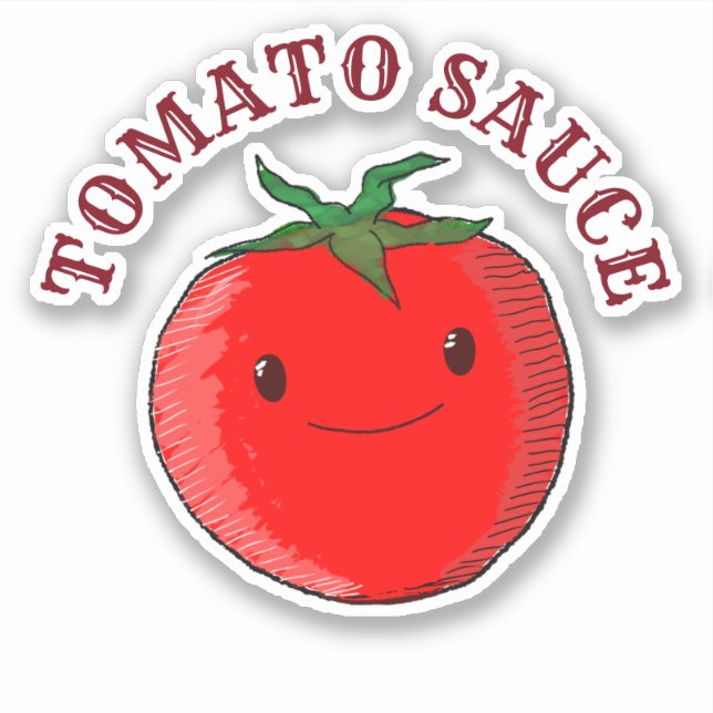 Cute Cartoon Tomato (Front)