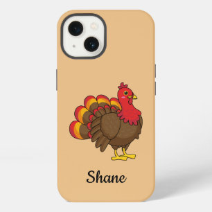 Cute Cartoon Turkey Personalise iPhone 13 Case