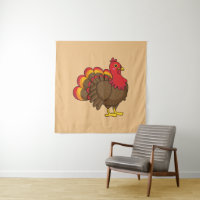Cute Cartoon Turkey