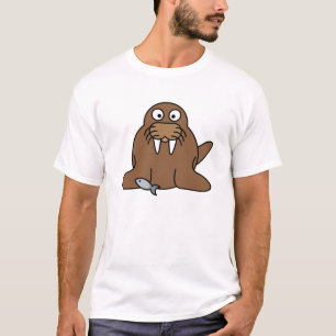 Cute Cartoon Walrus T-Shirt
