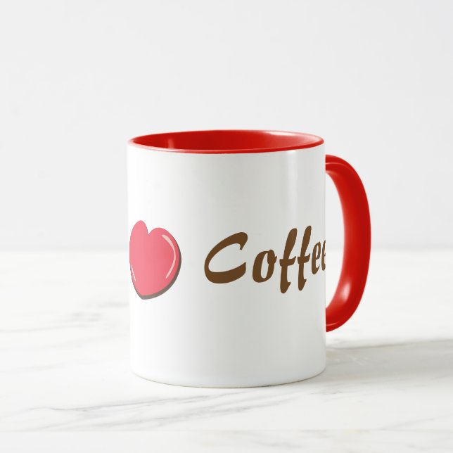 cute cartoon wording mug (Front Right)
