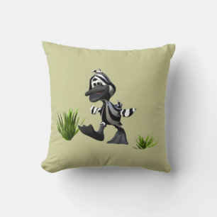 Cute Cartoon Zebra Duck Cushion