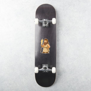 Cute Cartoon Zeus – Greek Mythology God of Thunder