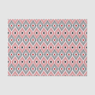cute casino or poker party tissue paper