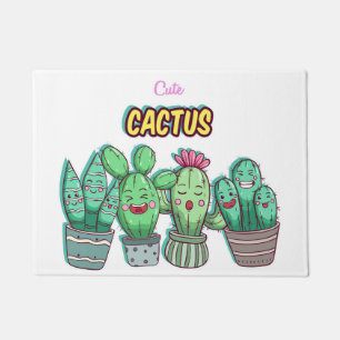 Cute Castus Family Doormat
