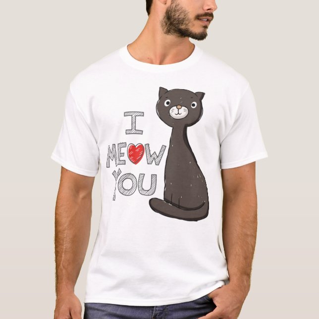cute cat 1 T-Shirt (Front)