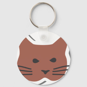 Cute Cat 2 Key Ring