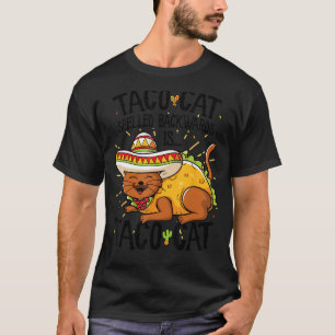 Cute Cat Anagram Top, Tacocat Spelled Backwards is T-Shirt
