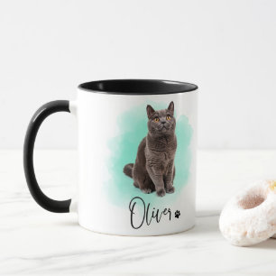 Cute Cat Artwork Mug – Gift for Animal Lovers