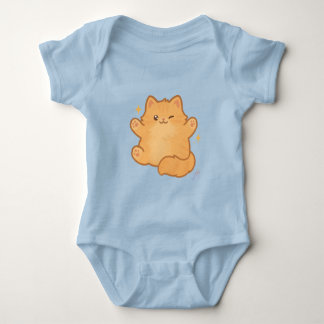 Cute Cat Baby Bodysuit