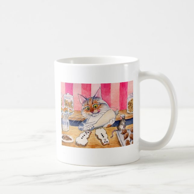 Cute Cat Bakery mug (Right)