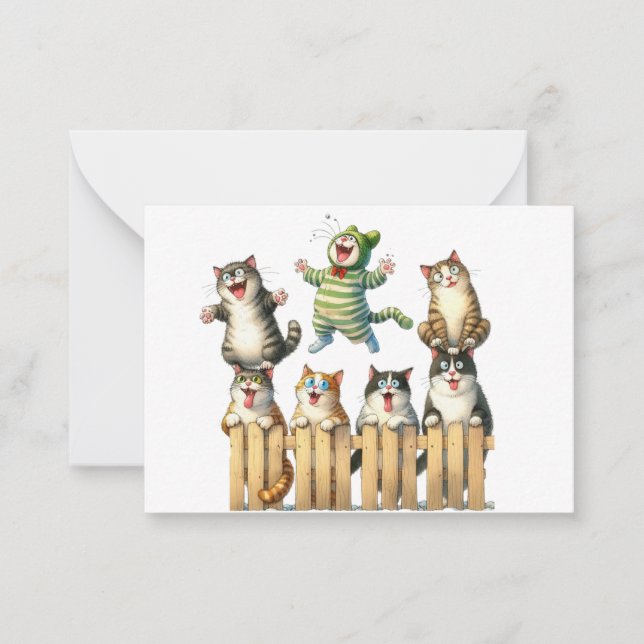 Cute Cat Card (Front)
