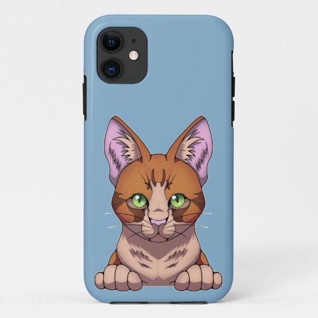 Cute Cat Case-Mate iPhone Case (Back)