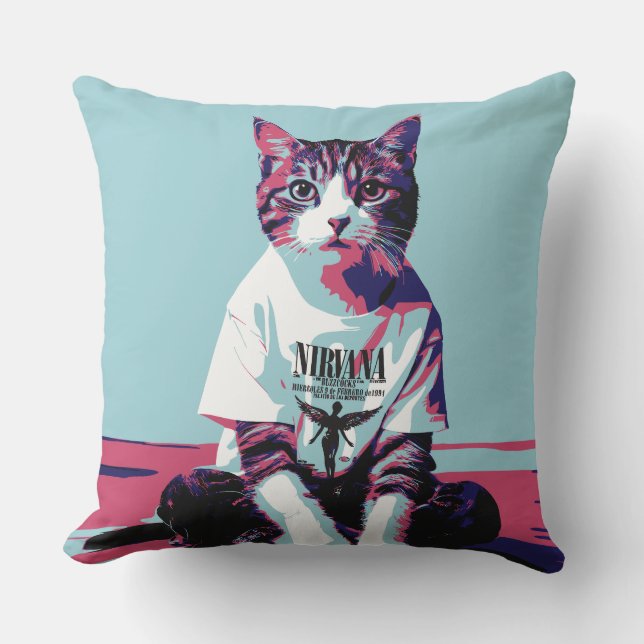 Cute Cat Chillin' Cushion (Front)