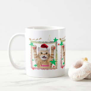 Cute Cat Christmas Design ♡ Coffee Mug