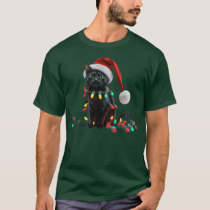 Cute Cat Christmas T-Shirt
