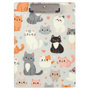 Cute Cat Clipboard