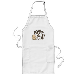 Cute Cat Coffee Kitchen Apron