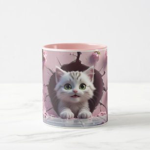 Cute Cat Coffee Mug – Perfect Gift for Cat Lovers