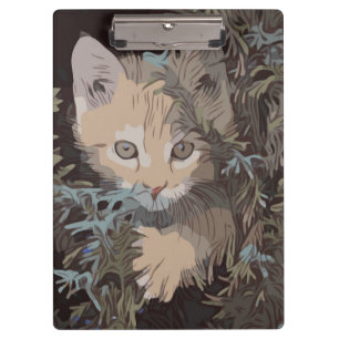 Cute Cat Collection 3 Clipboard