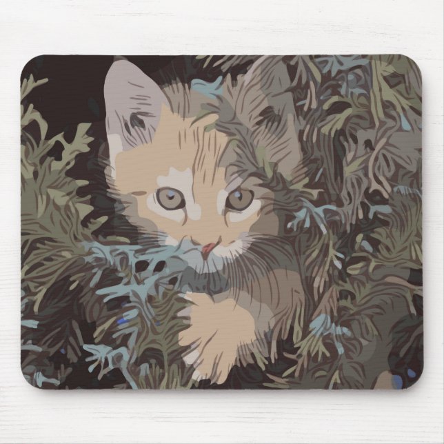 Cute Cat Collection 3 Mouse Pad (Front)